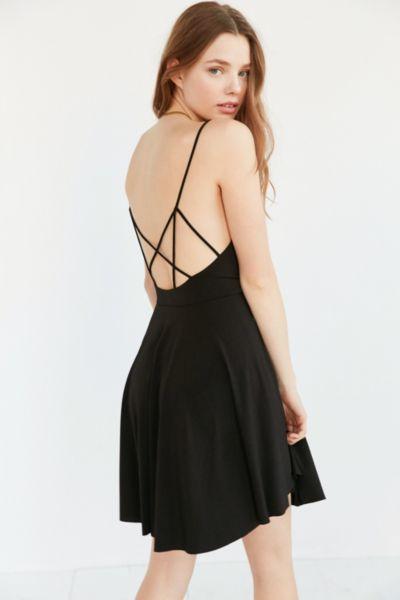 Kimchi Blue Valerina Strappy-back Skater Dress