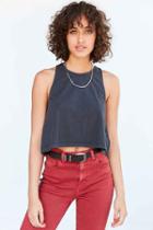 Urban Outfitters Bdg Johnny Tank Top,charcoal,m