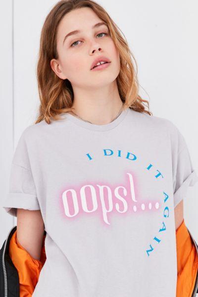 Urban Outfitters Oops I Did It Again Tee