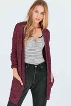 Urban Outfitters Bdg Carter Cardigan,purple,l