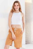 Urban Outfitters Bdg Harley Twill Bermuda Short,taupe,m