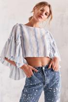 Urban Outfitters Kimchi Blue Raine Bell-sleeve Blouse
