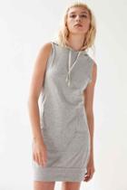 Urban Outfitters Truly Madly Deeply Shrunken Hoodie Dress,grey,m