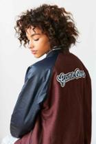 Urban Outfitters Bdg True Winner Patched Varsity Jacket,multi,l