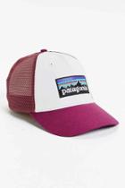 Urban Outfitters Patagonia P6 Logo Lopro Trucker Hat,purple,one Size
