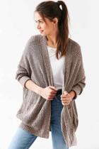Urban Outfitters Bdg Parker Cardigan,taupe,s