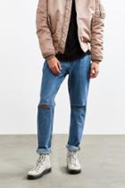 Urban Outfitters Bdg Slim Knee Slash Stonewash Slim Jean