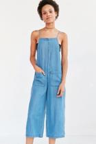 Urban Outfitters Bdg Chambray Square-neck Culotte Jumpsuit