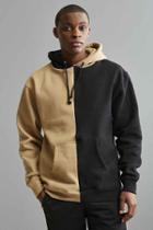 Urban Outfitters Split Pieced Hoodie Sweatshirt,multi,xl