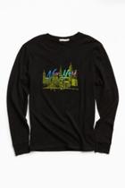 Urban Outfitters New York Embroidered Long Sleeve Tee