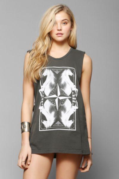 Your Soul Can Sing Horse Star Muscle Tee