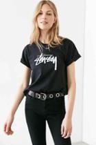 Urban Outfitters Stussy Classic Logo Tee,black,s