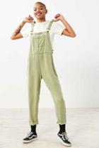 Urban Outfitters Bdg Tencel Jayjay Overall,olive,s