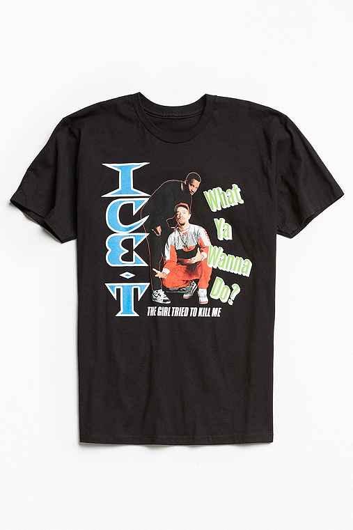 Urban Outfitters Ice T What You Wanna Do Tee,black,s