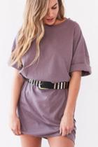 Silence + Noise Buster Cocoon T-shirt Dress