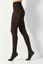 Urban Outfitters Out From Under 120 Denier Basic Opaque Tight,black,m/l