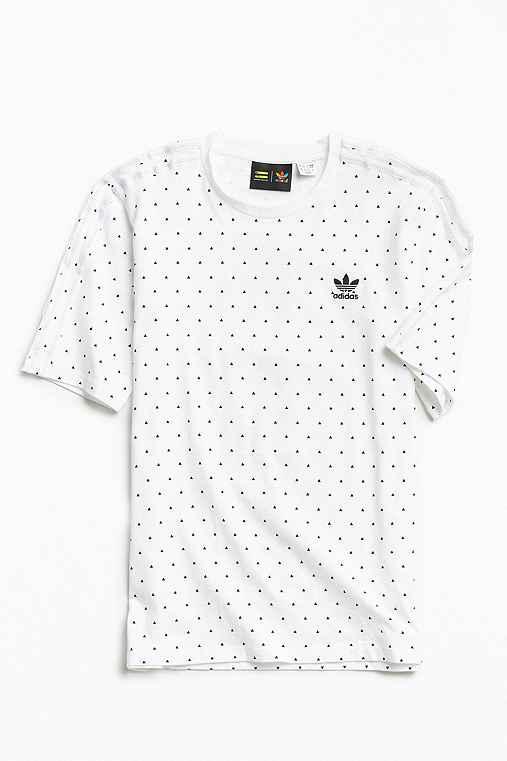 Urban Outfitters Adidas X Pharrell Williams Brand Tee,white,xl