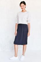 Urban Outfitters Silence + Noise Dover Pull-on Midi Skirt