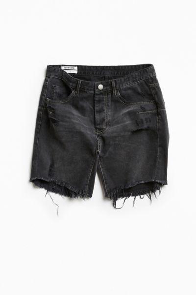 Urban Outfitters One Teaspoon Black Van Destructed Denim Short