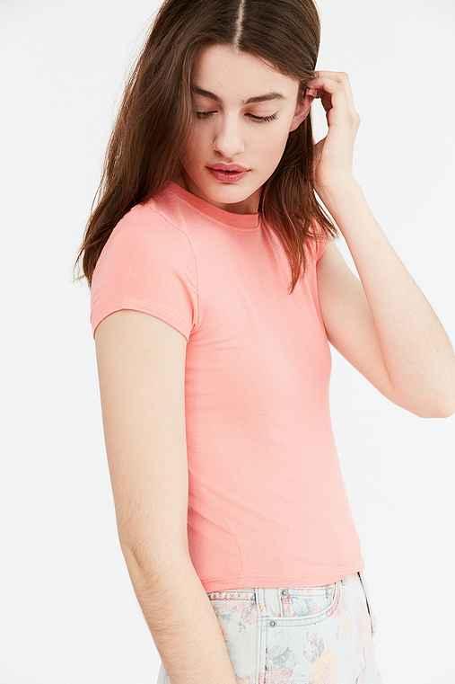 Urban Outfitters Bdg Stargazer Shrunken Tee,pink,xs