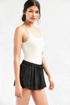 Urban Outfitters Silence + Noise Satin Overlay Dolphin Short