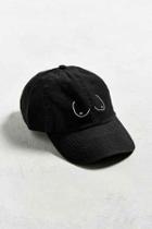 Urban Outfitters Collectif Nude Baseball Hat,black,one Size