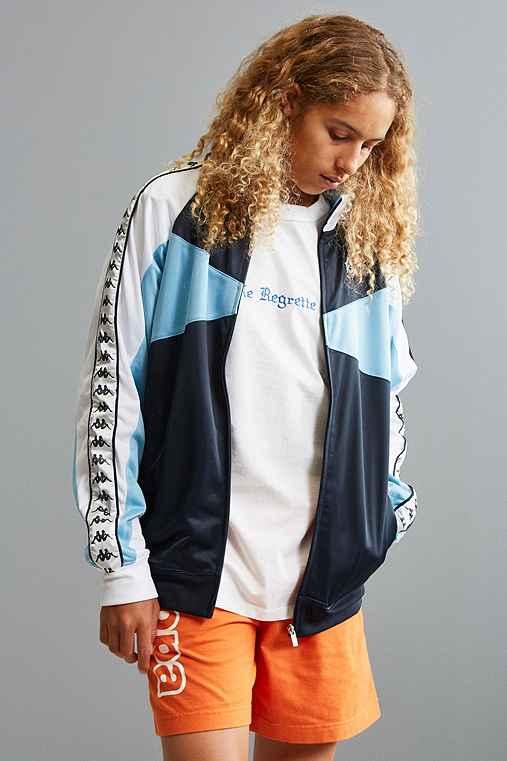 Urban Outfitters Kappa Trafford Track Jacket,blue,m