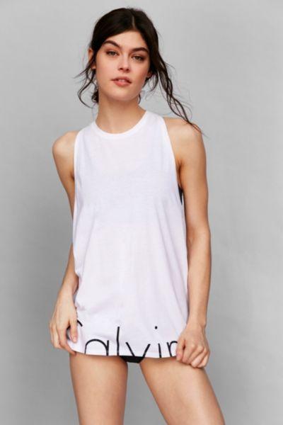 Calvin Klein For Uo Modern Racerback Tank Top