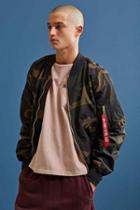 Urban Outfitters Alpha Industries L-2b Scout Bomber Jacket,cream,xl