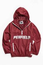 Urban Outfitters Penfield Blocked Pullover Anorak Jacket,maroon,l