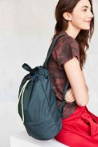 Urban Outfitters Ripstop Drawstring Backpack,green,one Size