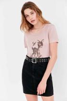 Urban Outfitters Truly Madly Deeply '70s Animal Tee,beige,m