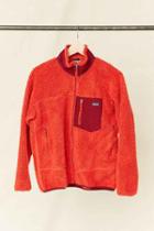 Urban Outfitters Vintage Patagonia Burnt Orange Fleece Jacket,assorted,one Size