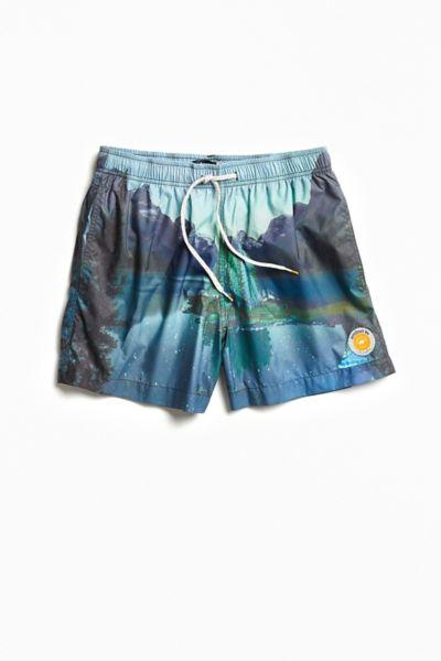 Ambsn X Chris Burkard Alberta Packable Swim Trunk