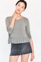 Truly Madly Deeply Serena Knit Peplum Top