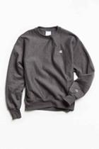 Urban Outfitters Champion Reverse Weave Fleece Crew Neck Sweatshirt,charcoal,xl