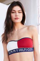 Urban Outfitters Tommy Hilfiger Seamless Bandeau Bra,white,s