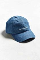 Urban Outfitters Barney Cools Thanks Denim Baseball Hat,indigo,one Size