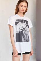 Urban Outfitters Blondie And Bowie Tee,white,l