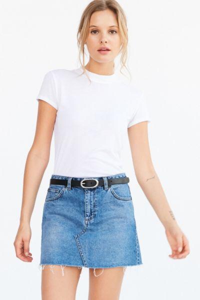 Urban Outfitters Bdg 5-pocket Denim Pelmet Mini Skirt