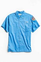 Urban Outfitters Vintage Kowlaski Bros. Bowling Shirt,turquoise,l/xl
