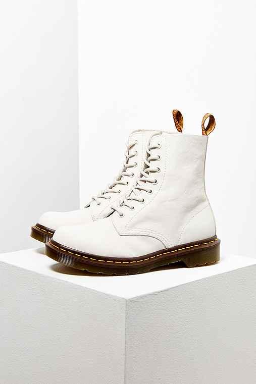 Urban Outfitters Dr. Martens Pascal Virginia 8-eye Boot,white,10