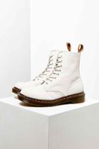 Urban Outfitters Dr. Martens Pascal Virginia 8-eye Boot,white,10