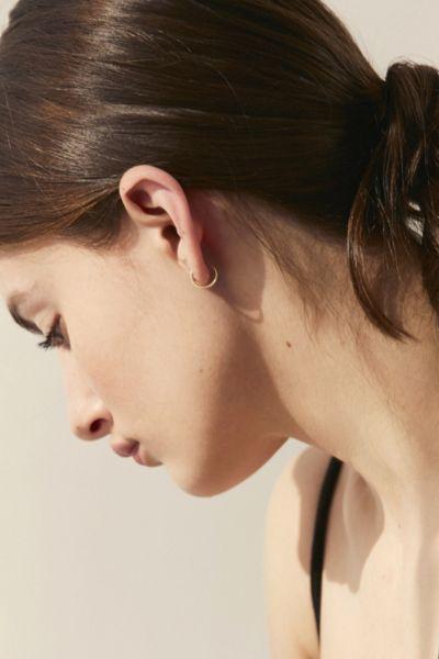 Seoul Little X Uo 18k Gold Medium Hoop Earring