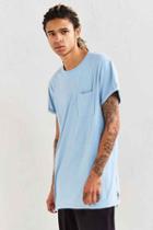 Urban Outfitters Feathers Heavy Roll Sleeve Tee,sky,s