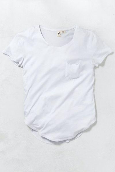 Urban Outfitters Curved Hem Tee