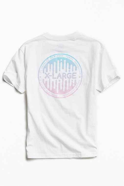 Urban Outfitters X-large Collapse Tee,white,xl