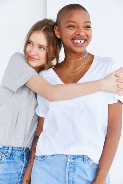 Hanes & Uo V-neck Tee 2-pack