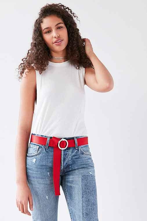 Urban Outfitters Silence + Noise Washed Out Muscle Tee,white,l