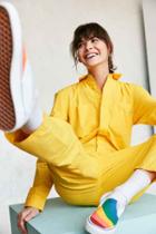 Urban Outfitters Vans & Uo Workwear Jumpsuit,yellow,s